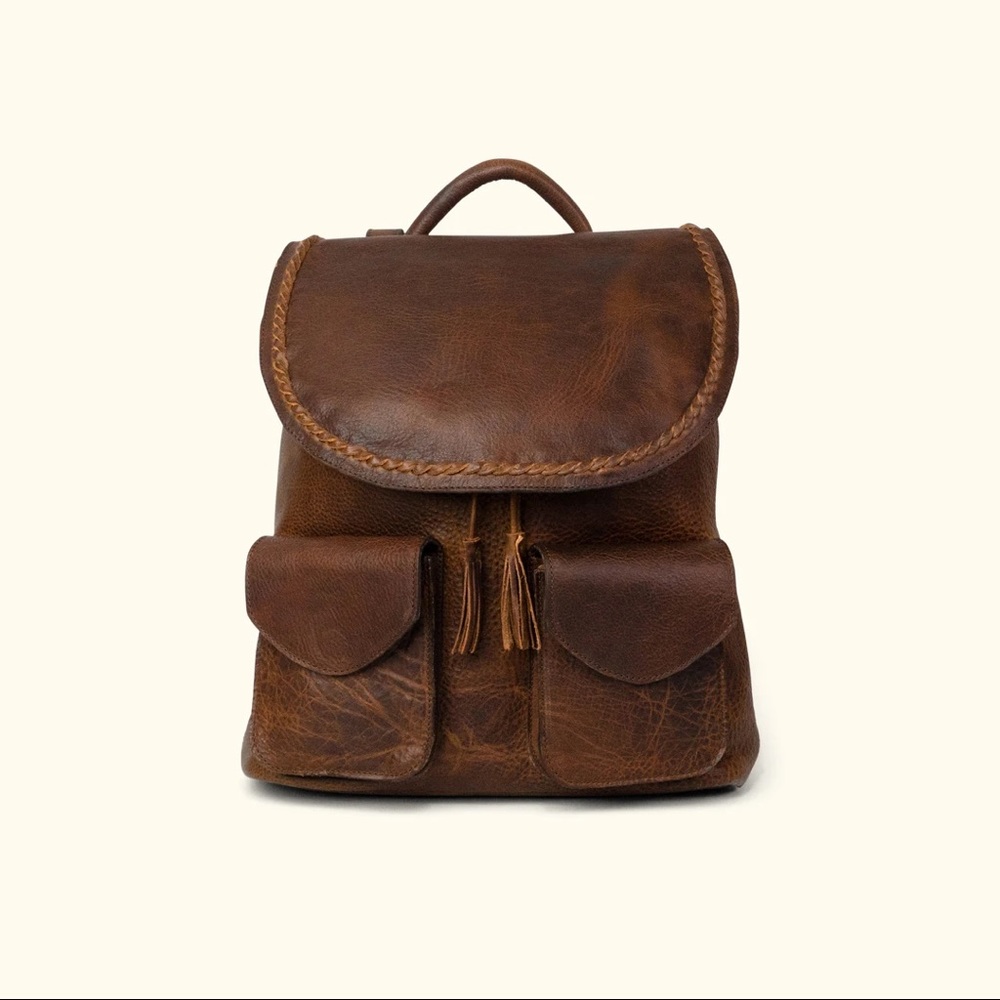 ISO!! Buffalo Jackson Braided Leather Backpack